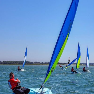 dinghy sailing